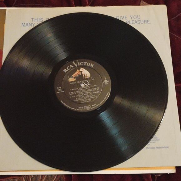 Hank Locklin - Please Help Me, I'm Falling Vinyl Record - Picture 5 of 6